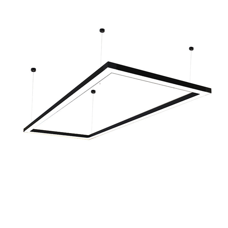 Seamless Square LED Pendant Light for Commercial Spaces