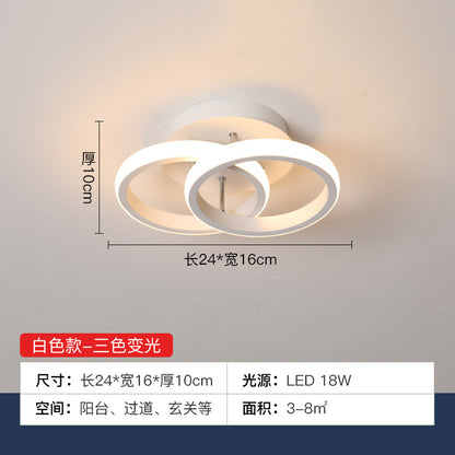 Modern LED Hallway Light for Balcony and Closet