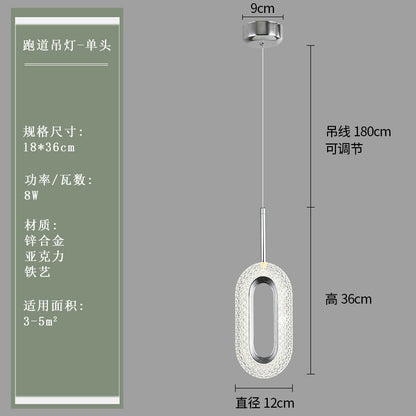 Modern Minimalist Pendant Light for Bedroom & Dining Room