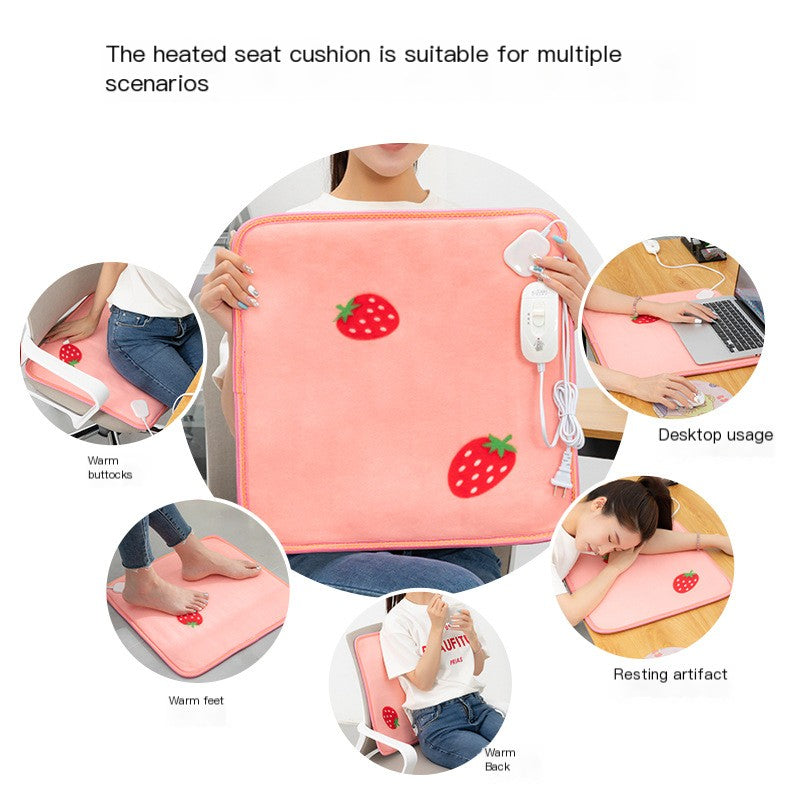Heated Office Seat Cushion Electric Blanket Mat