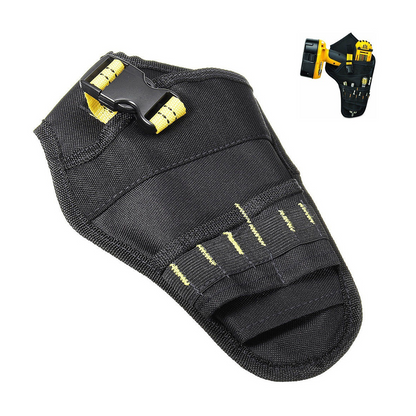 Heavy Duty Drill Holster Tool Belt Pouch
