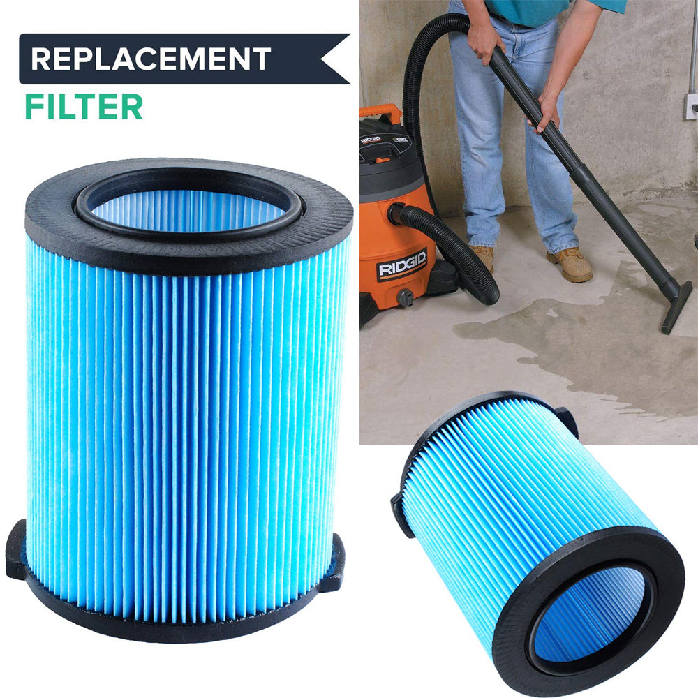 F5000 Filter Cartridge for Ridgid Wet/Dry Vacuums VF5000
