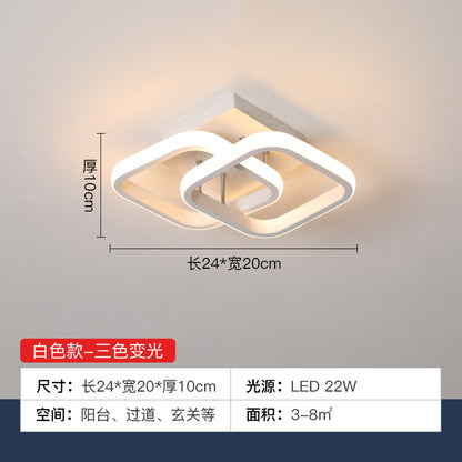 Modern LED Hallway Light for Balcony and Closet