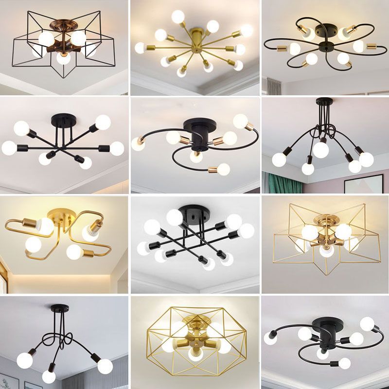 Modern Minimalist LED Ceiling Light for Living Room
