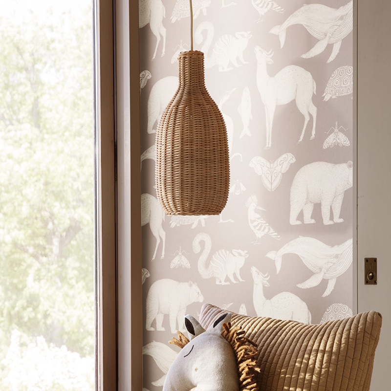 Nordic Handwoven Rattan Chandelier