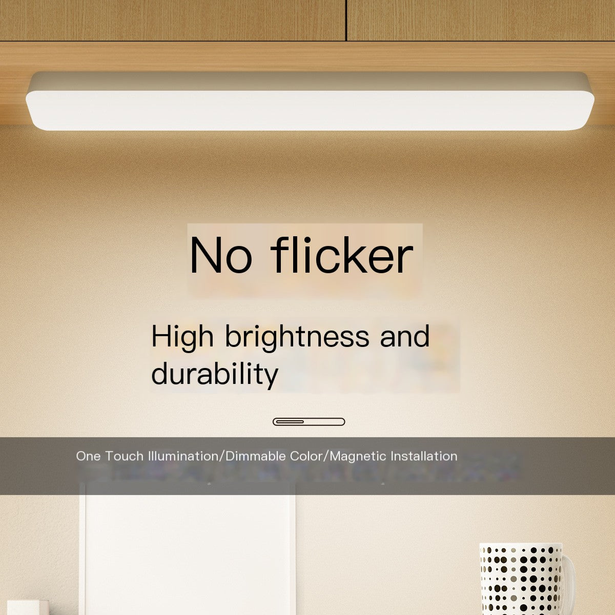Magnetic Remote Control Rechargeable Eye-Care Desk Lamp