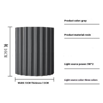 Modern Minimalist Resin Wall Lamp