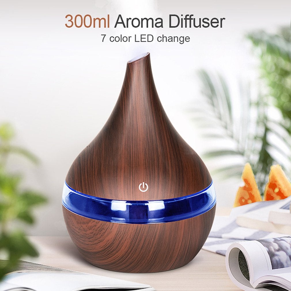 USB Aromatherapy Humidifier & Essential Oil Diffuser