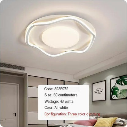 Modern Iron Ceiling Light - Eye-Caring Full Spectrum