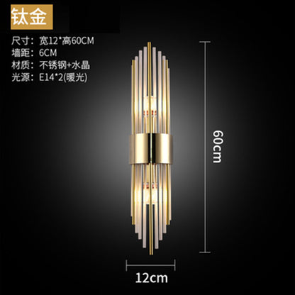 2024 New Designer Crystal Wall Light for Home & Hotel