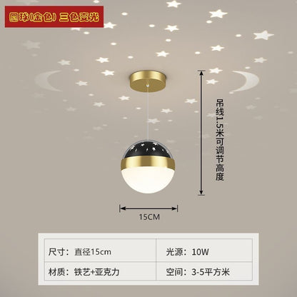 Modern Nordic Starry Sky Ceiling Light for Hallway