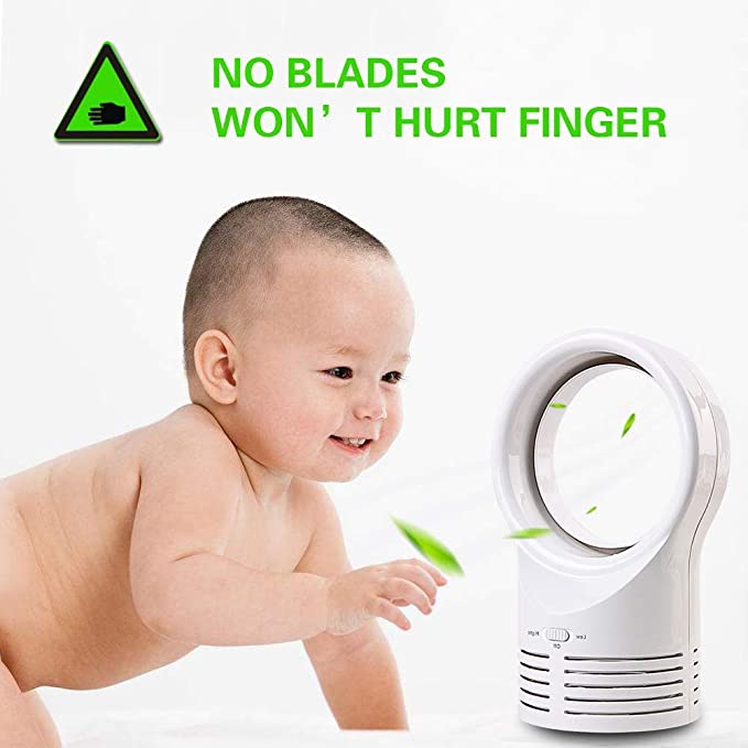 Mini Bladeless Desktop Fan