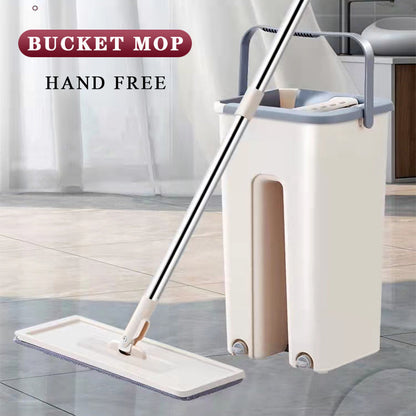 Flat Mop & Bucket Set
