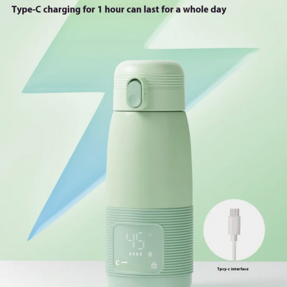 Portable Wireless Milk Warmer Cup