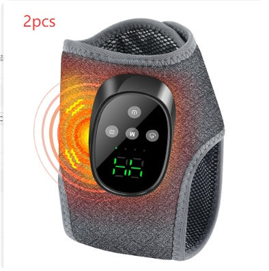 Electric Heated Foot Massager, Gray