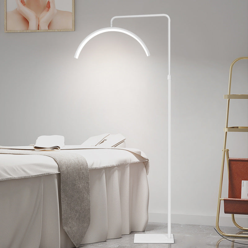 LED U-Shaped Floor Lamp for Beauty and Eyelash Extensions