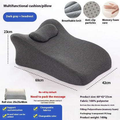 Prone Sleeping Memory Foam Pillow for Easy Bed Support
