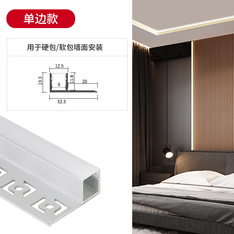 LED Strip Light Kit for Cabinet with Aluminum Profile