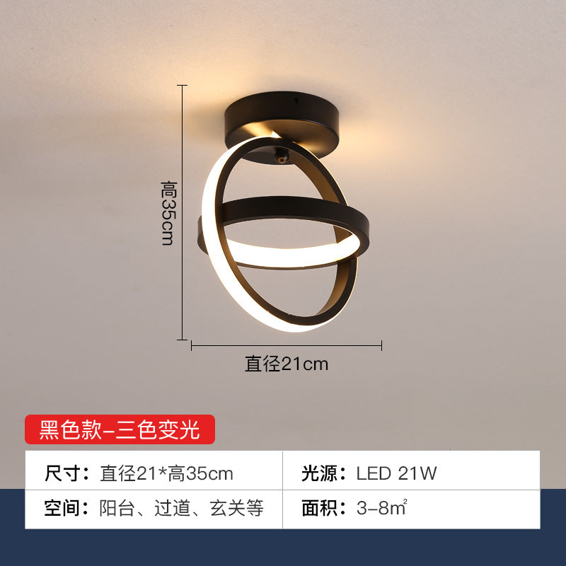 Modern LED Hallway Light for Balcony and Closet