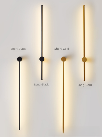 Minimalist Linear Wall Light for Bedroom and Living Room