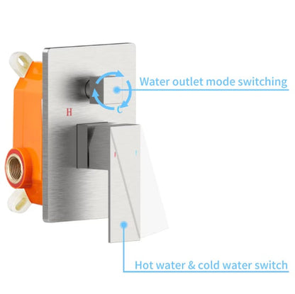 Shower System Shower Mixer Combo Set Wall-mounted