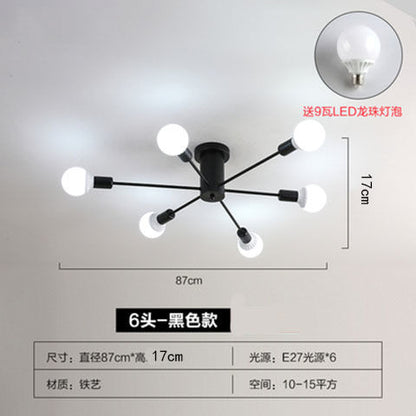 Modern Minimalist LED Ceiling Light for Living Room