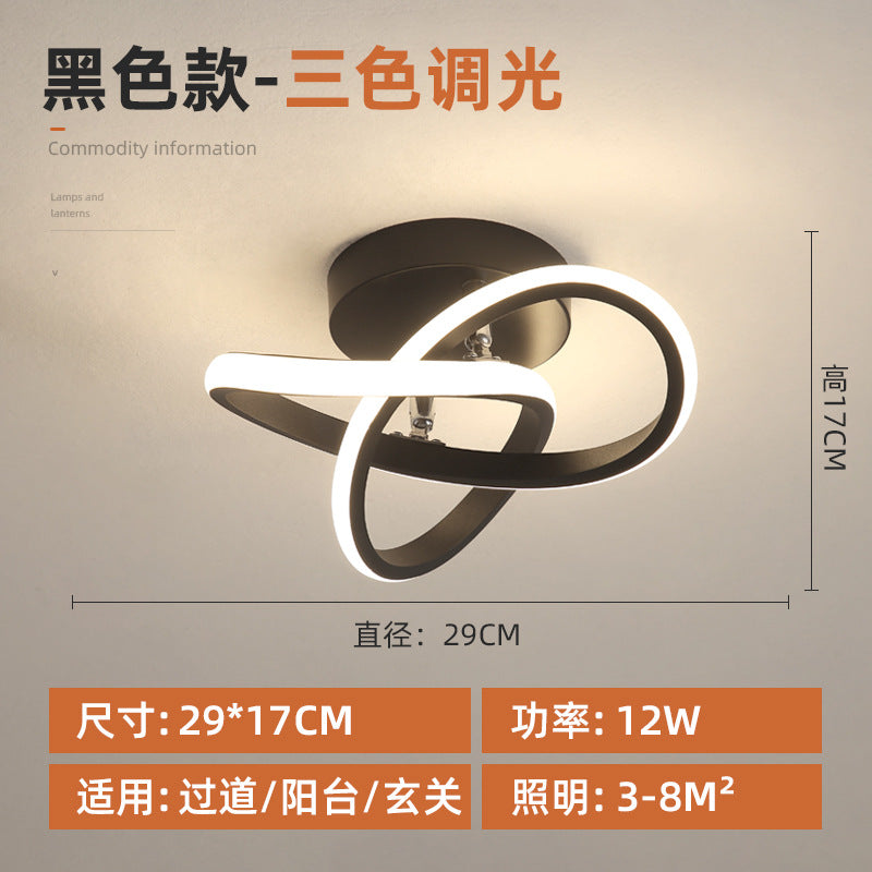 Modern LED Hallway Light for Balcony and Closet