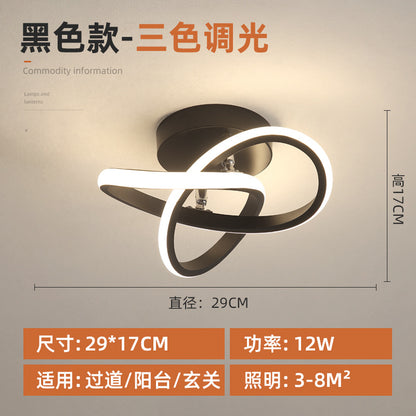 Modern LED Hallway Light for Balcony and Closet