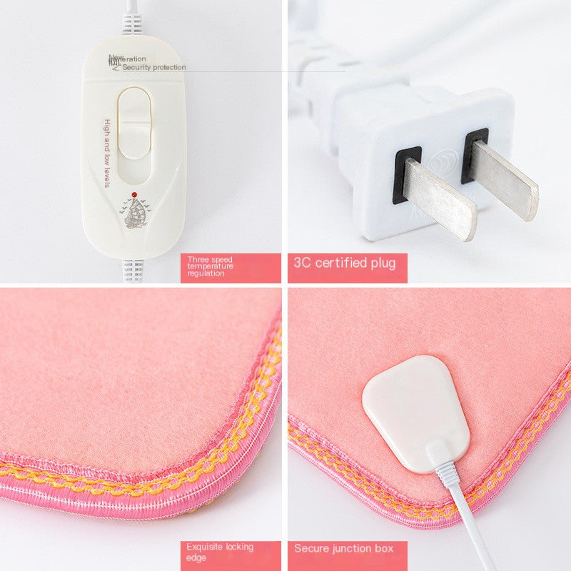 Heated Office Seat Cushion & Electric Heating Pad