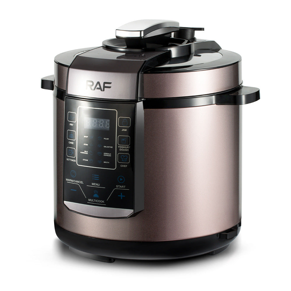 6L Electric Pressure Cooker & Rice Cooker | Multi-Function