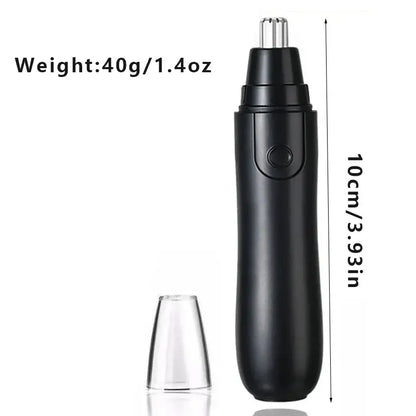 Portable Battery Operated Ear & Nose Hair Trimmer for Travel