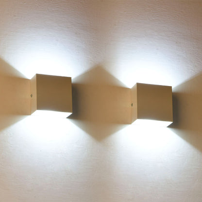 Adjustable 6W COB LED Wall Light with Aluminum Frame