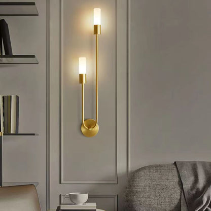 Modern Nordic Double-Head Wall Light for Bedroom