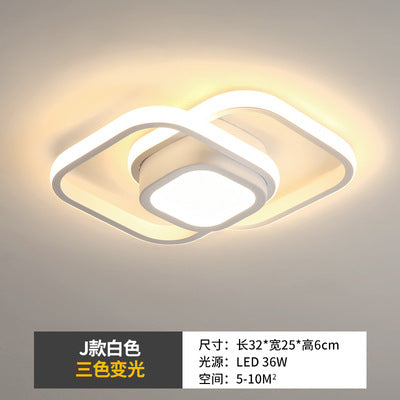 Modern Minimalist LED Ceiling Light for Hallway
