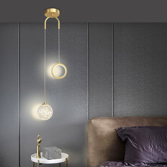 Minimalist Nordic Style Pendant Light for Bedroom/Living Room