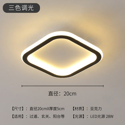 Modern Minimalist LED Ceiling Light for Hallway
