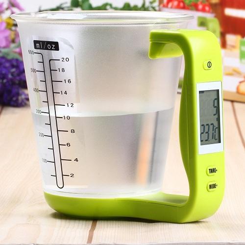 Digital Measuring Cup Scale | Kitchen Food Scale