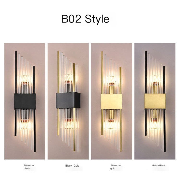 2024 New Designer Crystal Wall Light for Home & Hotel