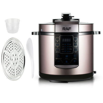 6L Electric Pressure Cooker & Rice Cooker | Multi-Function