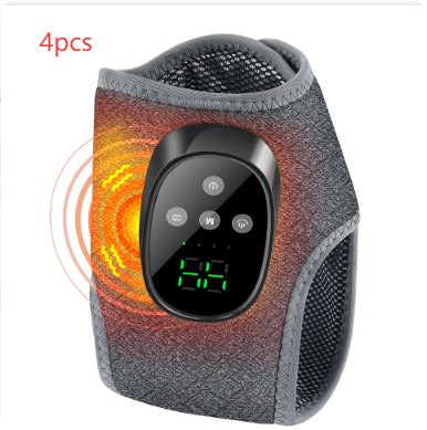Electric Heated Foot Massager, Gray