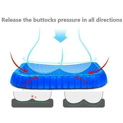 Gel Seat Cushion for Pressure Relief
