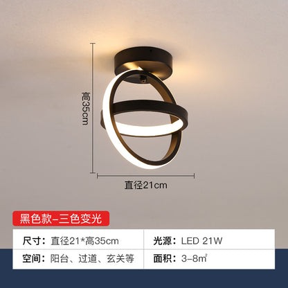 Modern LED Hallway Light for Balcony and Closet