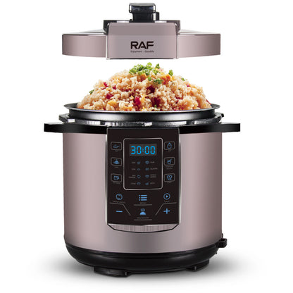 6L Electric Pressure Cooker & Rice Cooker | Multi-Function