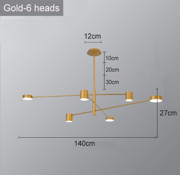 Modern Nordic LED Chandeliers for Home and Restaurant