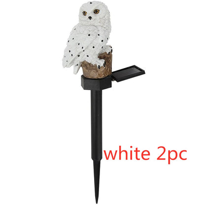 Solar Owl Garden and Lawn Light