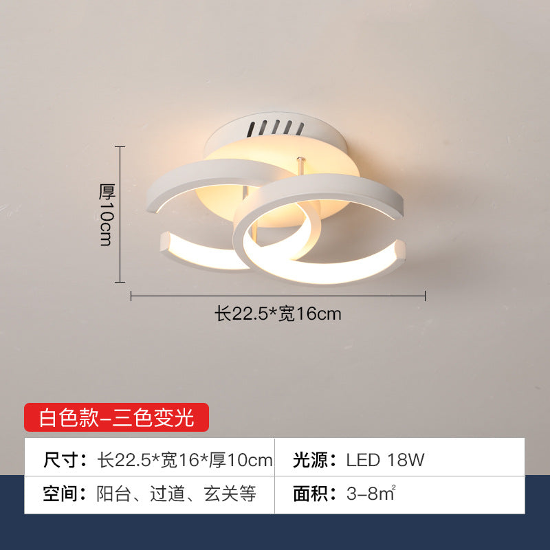 Modern LED Hallway Light for Balcony and Closet