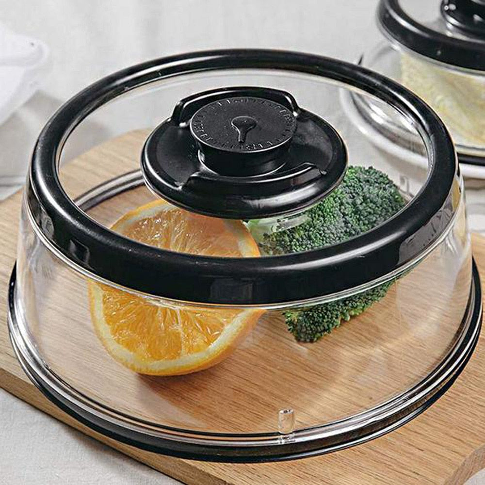 Vacuum Seal Food Cover | Reusable Food Storage Lid