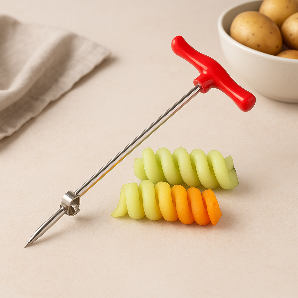 Spiral Potato Cutter | Easy Vegetable Spiral Slicer