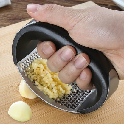 Stainless Steel Garlic Press | Easy Garlic Mincer