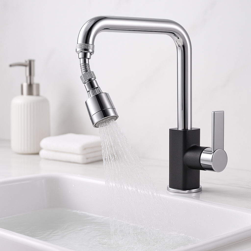 720° Universal Faucet Splash Guard Filter